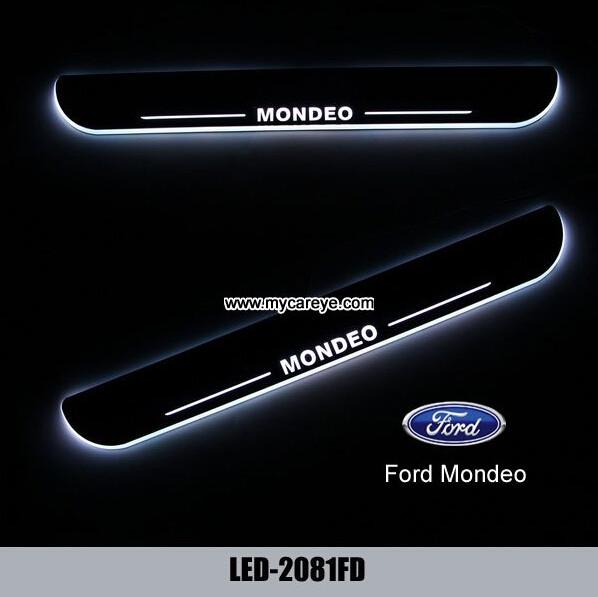 Custom car door welcome light diy aftermarket for Ford Mondeo car upgrade