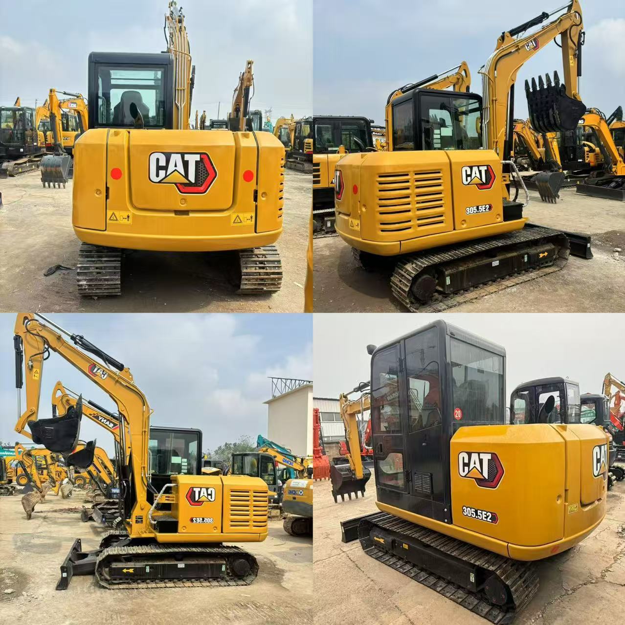 Good Condition Used Cat305.5E Excavator Original Japan Cat305.5E2 Crawler Mini Excavator for Sale