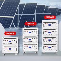 Batterie au lithium-ion montée sur le rack 5 degrés parallèle 60 degrés alimentation de secours