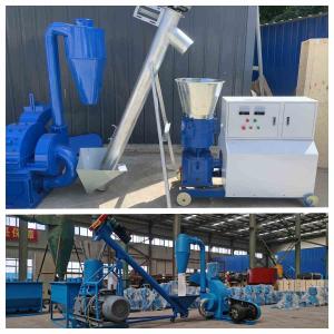 chaîne de production en bois du granule 300kg/H chaîne de production rentable de