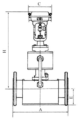 JIS 10 20 30 40K Insulated Jacketed Cage Type Double Seated Control Valve