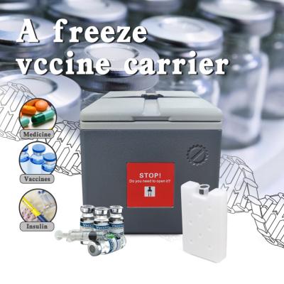 Caixa de arrefecimento de vacinas para armazenamento e transporte de vacinas de alto desempenho