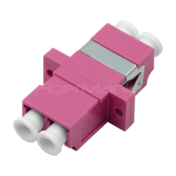 Волоконно-оптические адаптеры для центра обработки данных OM4 Multimode LC LC Duplex Adapter