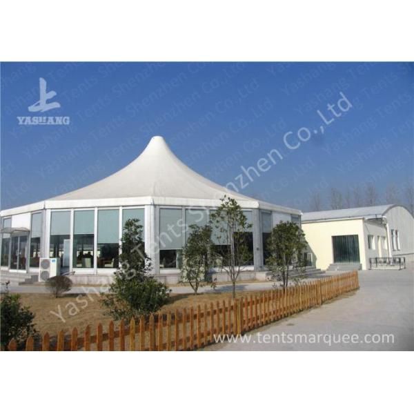 Outside High Performance Golf Sport White Fabric Aluminum Framed Event Tents