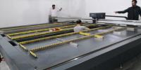 Sistema de gravação plana digital UV, máquina de gravação a laser industrial de mesa plana