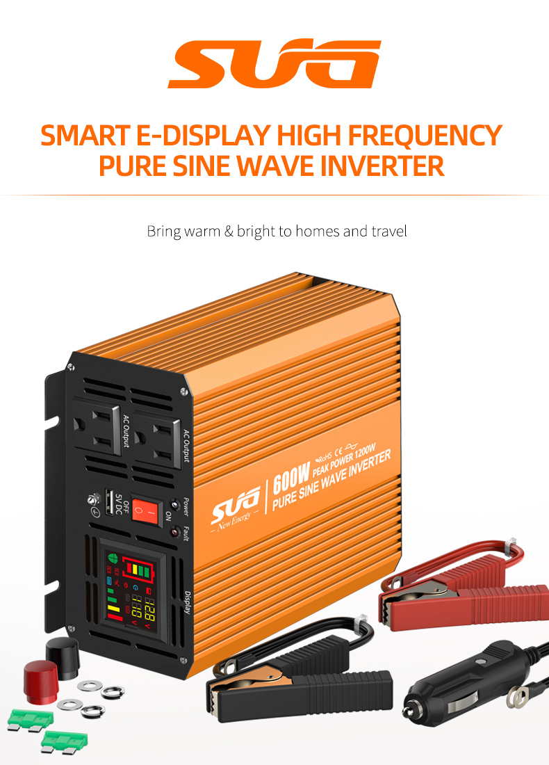 Инвертор 600w 36vdc 110vac силы PV волны синуса мягкого начала чистый
