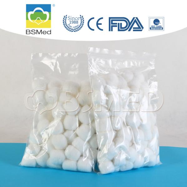 No Impurities Meet EP And BP Absorbent Medical Cotton Ball Consumable