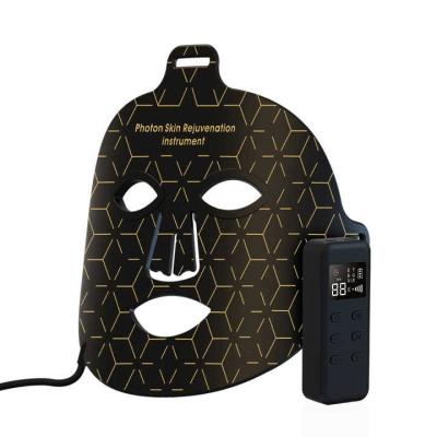 3.7V 4.5W Facial Skin Care Machine Silicone Flexible Infrared Light Therapy Face Mask