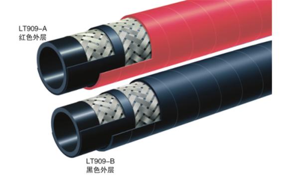 Black Industrial Pressure Steam Hose for High Temperature Steam