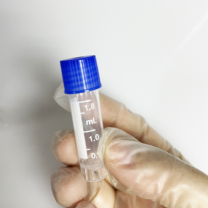 Wholesale 1.8ml and 2ml Cryotube With Screw Cap Self-Standing Medical Cryogenic Tube