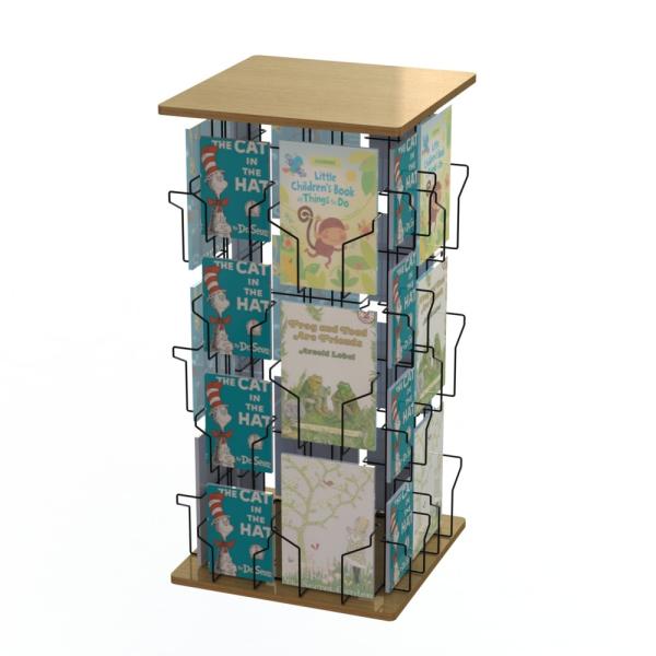 Présentoir de support de fileur de construction de KD avec 4Sides