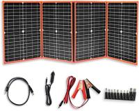 80W painel solar portátil de mochila dobrável carregador leve para o exterior