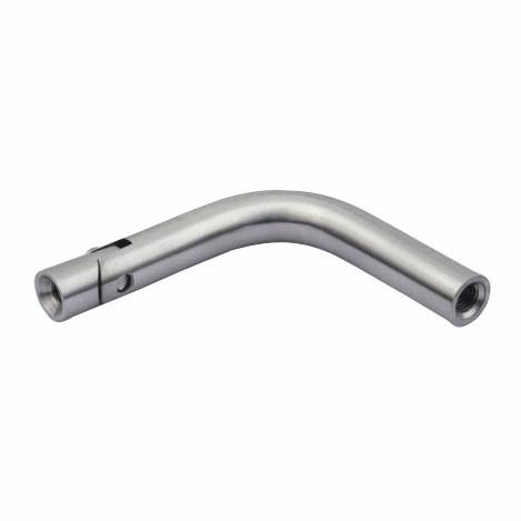 Stainless Steel outdoor Handrails Fittings, Adjustable 90 Degree Tubular Bend