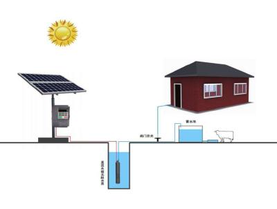 5KW 7HP Solar Garden Pump Watering System Solar Deep Well Pump Kit