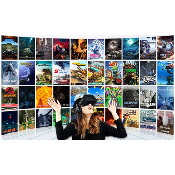 Coin Operated 3 Seats Virtual Reality Simulator VR Cinema Dynamic