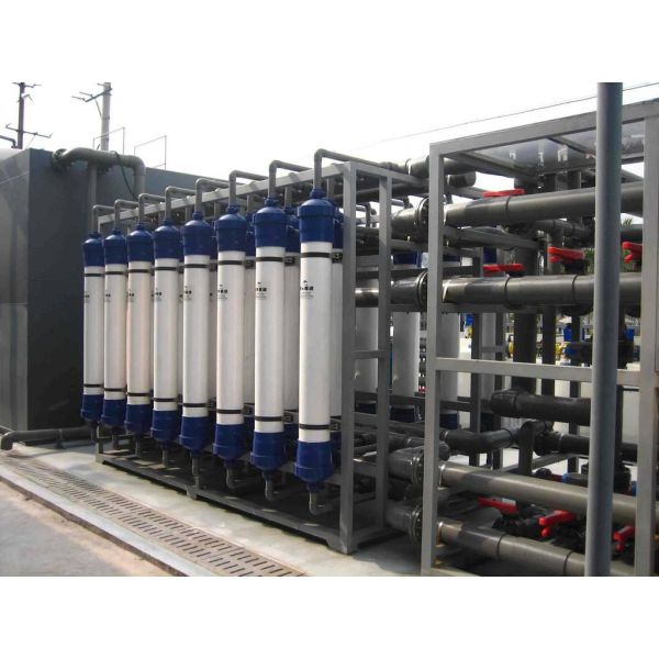 Fully Automated Ultrafiltration Water Treatment Plant , Industrial Wastewater Filtration Systems