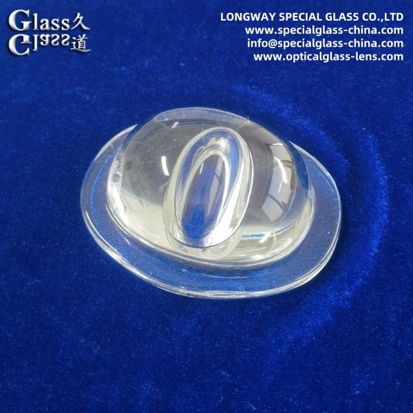 Lentes de vidrio de borosilicato duradero para sistemas de iluminación de calles LED