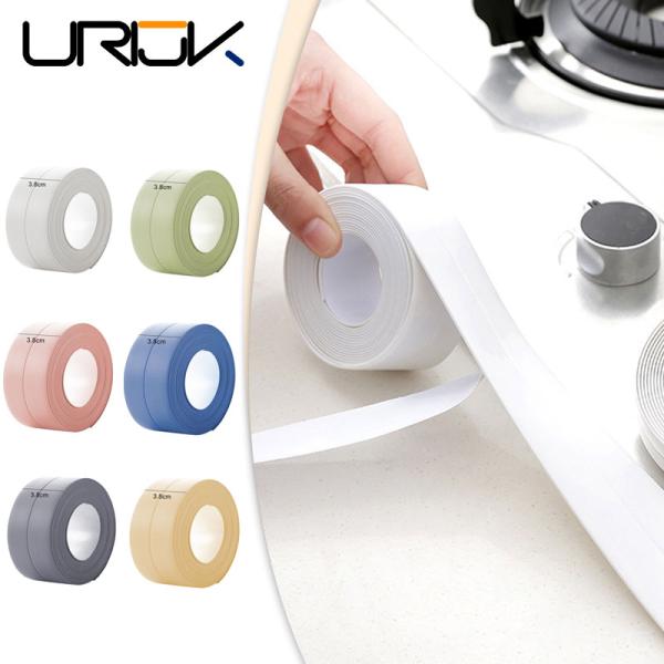 Mildew Resistant PVC Waterproof Kitchen Self Adhesive Sealing Tape