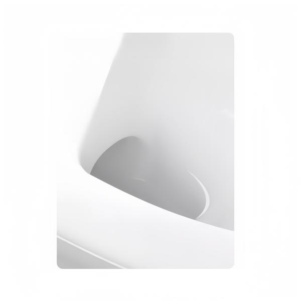 Slowly Seat Cover Dual-Flush Washdown One Piece White Ceramic Toilet with High Durability