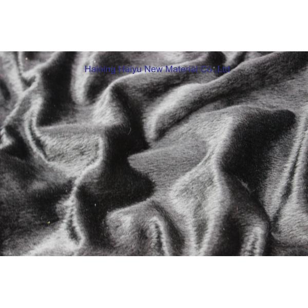 Warm Soft Toy Making Fabric 100% Polyester Minky Fabric 28S Knitted Garment Fabric