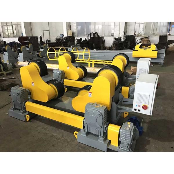 Diameter 320 - 2800 mm, 10 Ton Pipe Welding Rollers / Tank Turning Rolls With Vessels