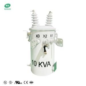 中電圧10KVA油入単相柱上変圧器電力変圧器12470V～120V
