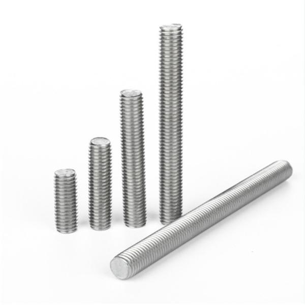 Thread Rod M3 M4 M20 M40 M42 8mm Stud Bolt Full Stainless Steel Bar Din975