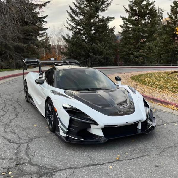 GTR Style 720s Wide Body Kit Mclaren Senna Body Kit Front Bumper Carbon Fiber