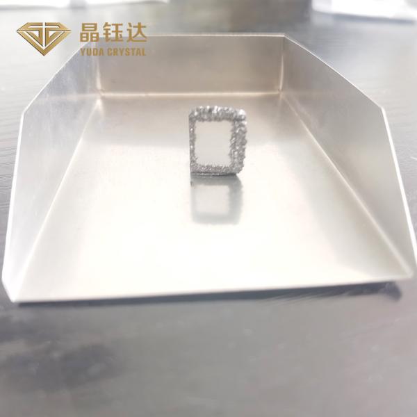 Diamantes crescidos do fornecedor VS1 de Zhengzhou laboratório áspero 4-4.99 quilates