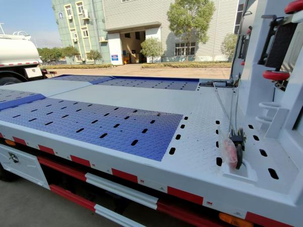 China Factory Customized Sinotruk HOWO 5 Ton 6Ton Recovery Truck Tow Truck Body Light Duty Flatbed Platform Tow Wrecker Truck