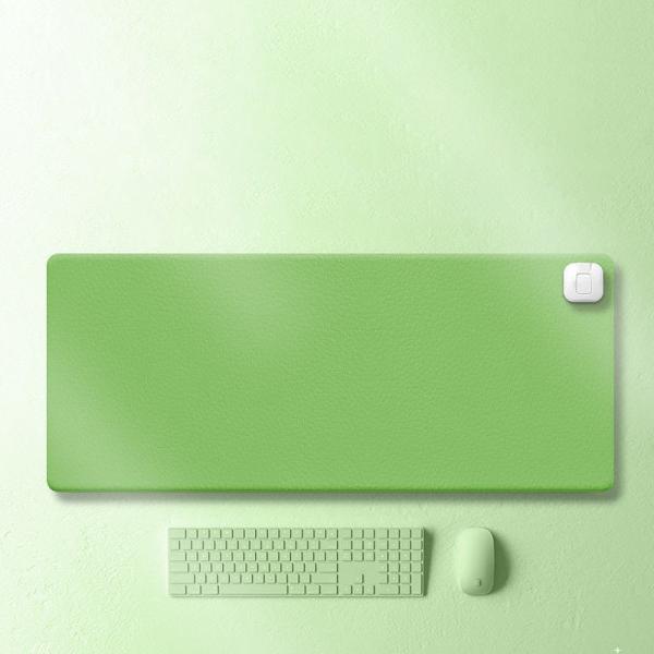 concise style Heat Transfer Printing mouse pad IN Winter household office-use PU leather DIY table desk pad