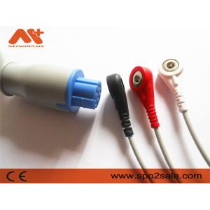Монитор 3 руководств терпеливый привязывает кабель CB-72395R Ohmeda Ecg Datex