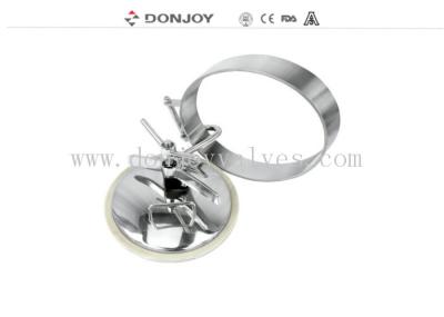 Ss316 Elliptical Inward Opening Pressure Tank Manhole Cover 435×335mm