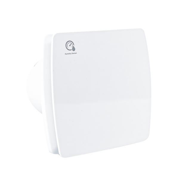 Shutter Bathroom Wall Mount Electric Exhaust Fan with LED Light and Silent Operation