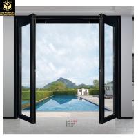 Entrée à double vitrage Porte PT largeur 1,2 m Porte coulissante en aluminium sur mesure Fermeture à clé