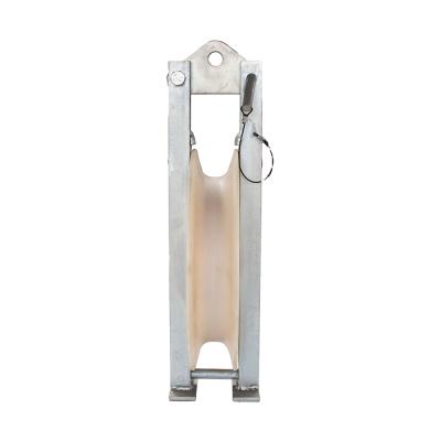 Aluminum Alloy And MC Nylon Stringing Blocks 5KN 10KN 15KN 20KN