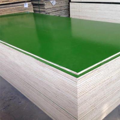 Well Sanded & Pressed Plastic Laminated Plywood Board Poplar / Eucalyptus Core