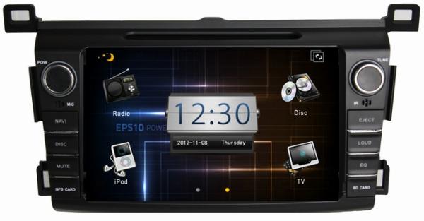 Car Multimedia Stereo Headunit Autoradio Sat Nav Navigation for Toyota RAV4 2013 wholesaler price OCB-7016