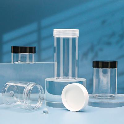 30ml Peanut Butter Jars Christmas Candy Bear Plastic Jars With Clear Lids