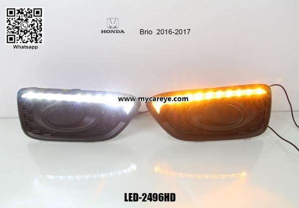 Honda Brio Car DRL LED Daytime Running Light led driving lights