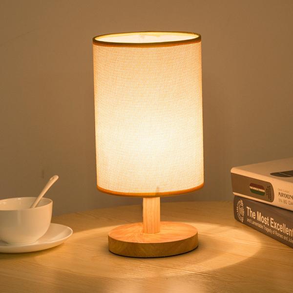 Modern table lamp bedroom study bedside lamp solid wood magnetic table lamp(WH-MTB-99)