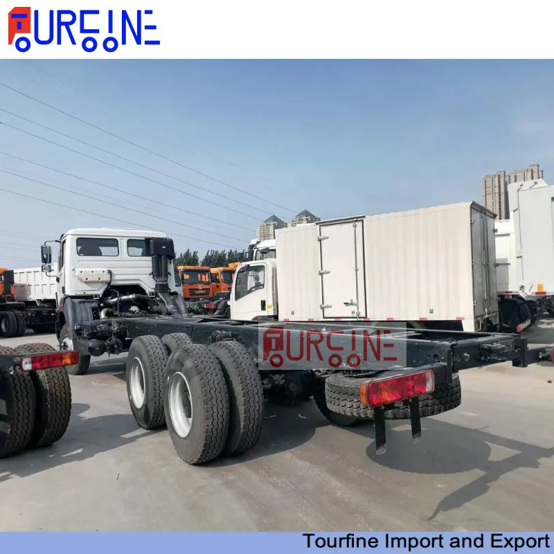 BEIBEN NG80 6X6 Heavy Duty Cargo Truck Chassis 30-40 Ton With 420HP Diesel Engine