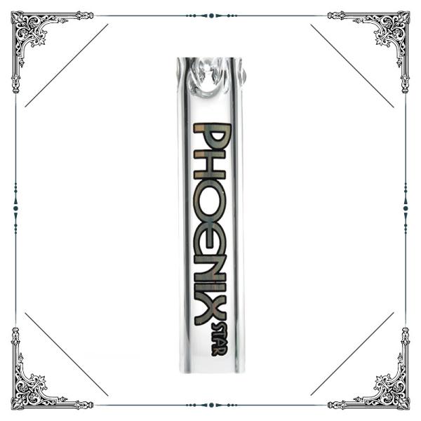 Smoking Glass Tube 7 Inches Streamroller 5mm Thickness Borocilicate Hand Pipes