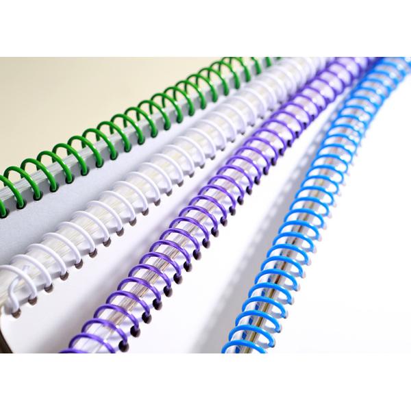 Связывающее кольцо 1-1/8 PVC одиночной катушки пластиковое спиральное» для документов офиса