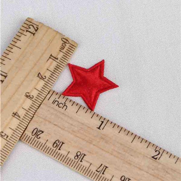 Red Satin Padded Applique Crafts DIY Decoration Eco - Friendly Holiday Appliques
