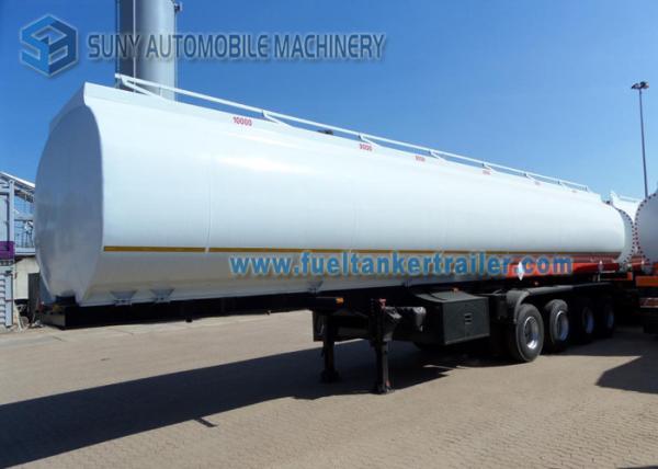 Heavy Duty Elliptical 4 Axle Oil Tank Trailer Container Semi Trailer