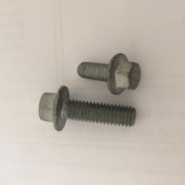 Class 8.8 Dacromet Plated Alloy Steel Flanged Hex Head Screws Flanged Hex Head Bolts Hex Flange Bolts