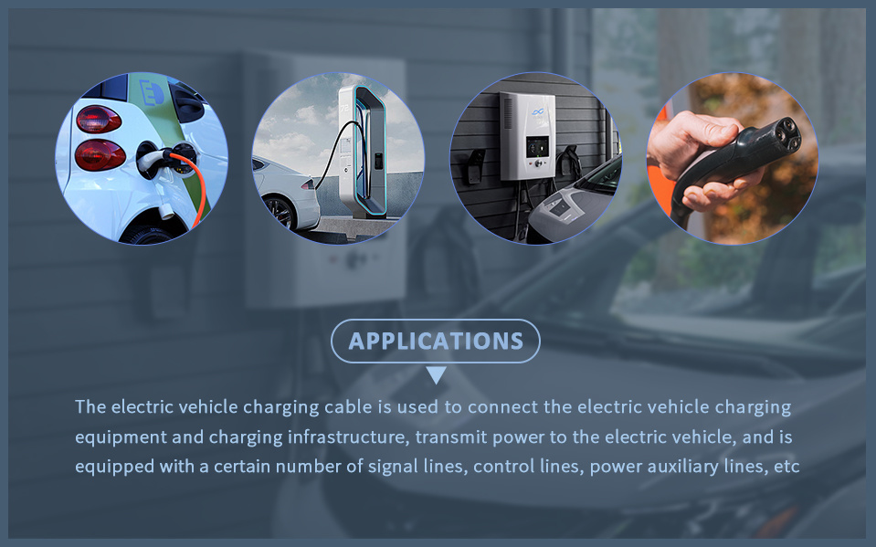 Трифазный быстрый электрический EV кабель зарядки 350 ампер 800 рулон