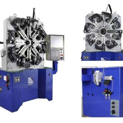 Servo Motor Control Wire Forming Machine With 0.8 - 4.2 Mm Spring Material