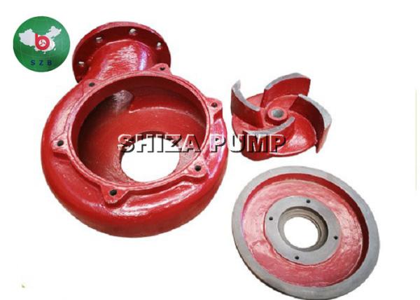 Thicker Volute Slurry Pump Spare Parts For G / GH Gravel Slurry Pumps Mining
